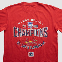 St. Louis Cardinals 2006 T-shirt Red Vintage