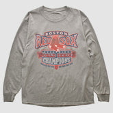 Boston Red Sox 2013 Long Sleeve T-shirt Heather Gray Vintage