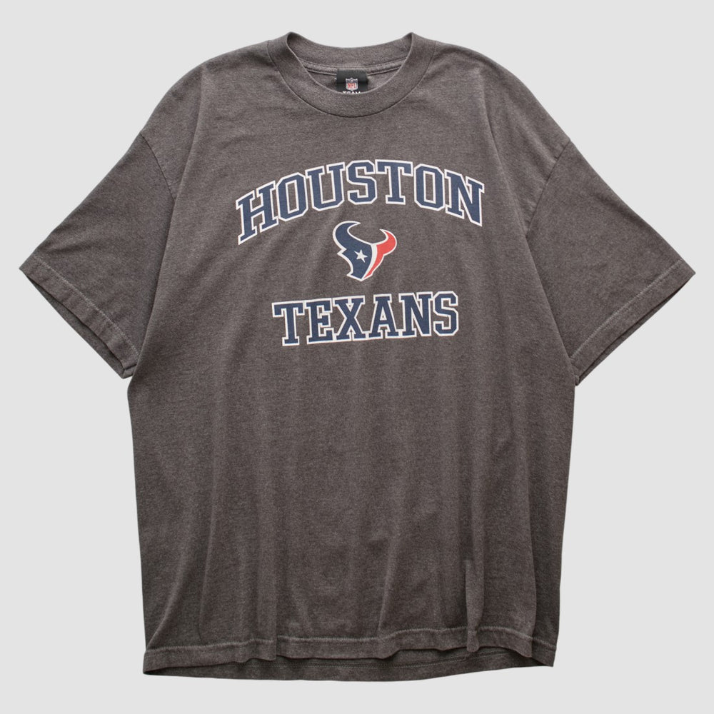 Houston Texans NFL 2010s T-shirt - Dark Heather Gray Vintage outlet