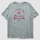 Boston Red Sox Anvil 2007 T-shirt Heather Gray Vintage