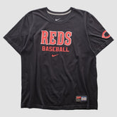 Cincinnati Reds 2010s T-shirt Black Vintage