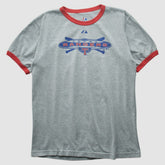 Texas Rangers Majestic 2010 T-shirt Heather Gray Vintage
