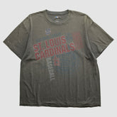 St. Louis Cardinals Genuine Merchandise 2010s T-shirt Gray Vintage