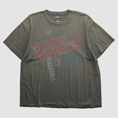 St. Louis Cardinals Genuine Merchandise 2010s T-shirt Gray Vintage