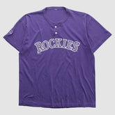 Colorado Rockies Russell 1996 T-shirt Purple Vintage