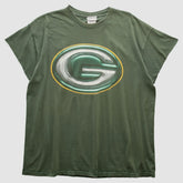 Green Bay Packers Reebok 2000s T-shirt - Green Vintage sale