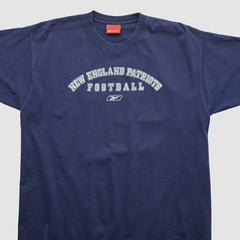 New England Patriots Reebok 2000s T-shirt - Navy Vintage online