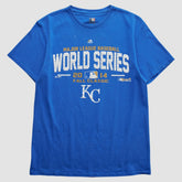 Kansas City Royals Majestic 2014 T-shirt Blue Vintage