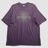 Colorado Rockies Salem Sportswear 1993 T-shirt Purple Vintage