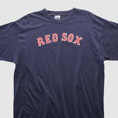 Boston Red Sox Majestic 2000s T-shirt Navy Vintage
