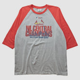 St. Louis Cardinals Lee Apparel 2000s T-shirt Heather Gray Vintage