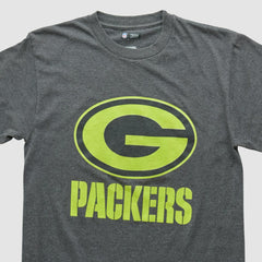 Green Bay Packers NFL 2010s T-shirt - Dark Heather Gray Vintage for sale