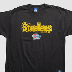 Pittsburgh Steelers Reebok 2000s T-shirt - Black Vintage outlet