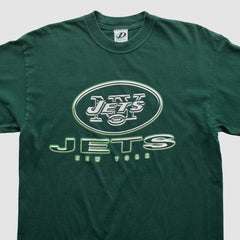 New York Jets Dynasty 2000s T-shirt - Green Vintage sale