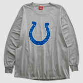 Indianapolis Colts 2000s Long Sleeve T-shirt - Heather Gray Vintage sale