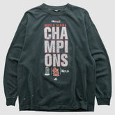 St. Louis Cardinals 2011 Long Sleeve T-shirt Charcoal Vintage