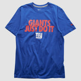 New York Giants 2010s T-shirt - Blue Vintage on sale