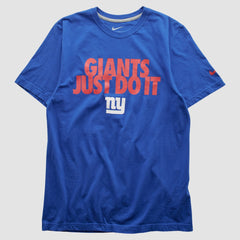 New York Giants 2010s T-shirt - Blue Vintage on sale