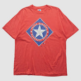 Texas Rangers Hanes 90s T-shirt Red Vintage