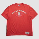 St. Louis Cardinals Majestic 2000 T-shirt Red Vintage