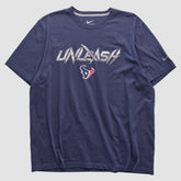 Houston Texans 2010s T-shirt - Navy Vintage for sale