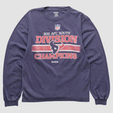 Houston Texans Reebok 2011 Long Sleeve T-shirt - Navy Vintage outlet