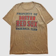 Boston Red Sox 80s T-shirt Tan Vintage
