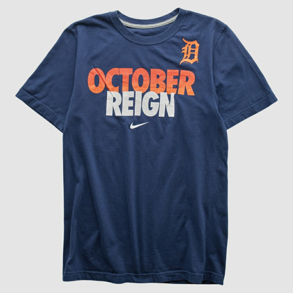 Detroit Tigers 2010s T-shirt Navy Vintage