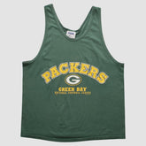 Green Bay Packers CSA 90s Tank - Green Vintage for sale