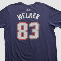 New England Patriots Reebok 2000s T-shirt - Navy Vintage on sale