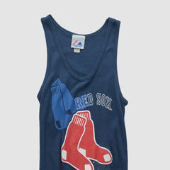 Boston Red Sox Majestic 2010s Tank Navy Vintage