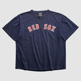 Boston Red Sox Majestic 2000s T-shirt Navy Vintage