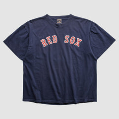Boston Red Sox Majestic 2000s T-shirt Navy Vintage