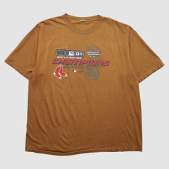 Boston Red Sox 2004 T-shirt Brown Vintage