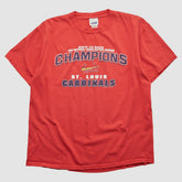 St. Louis Cardinals CSA 2005 T-shirt Red Vintage