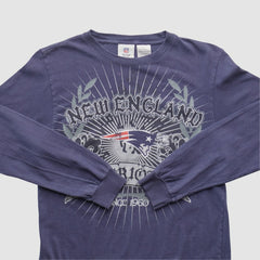 New England Patriots NFL Pro Line 2010s Long Sleeve T-shirt - Navy Vintage discount