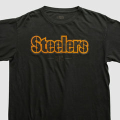 Pittsburgh Steelers NFL 2000s Long Sleeve T-shirt - Black Vintage discount