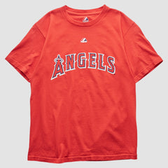 Los Angeles Angels Majestic 2000s T-shirt Red Vintage