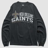 New Orleans Saints Reebok 2000s Long Sleeve T-shirt - Black Vintage online
