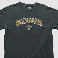 New Orleans Saints NFL 2000s Long Sleeve T-shirt - Black Vintage discount