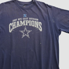 Dallas Cowboys Reebok 2007 T-shirt - Navy Vintage cheap