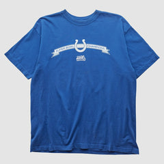 Indianapolis Colts Reebok 2007 T-shirt - Blue Vintage for sale