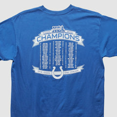 Indianapolis Colts Reebok 2007 T-shirt - Blue Vintage for sale