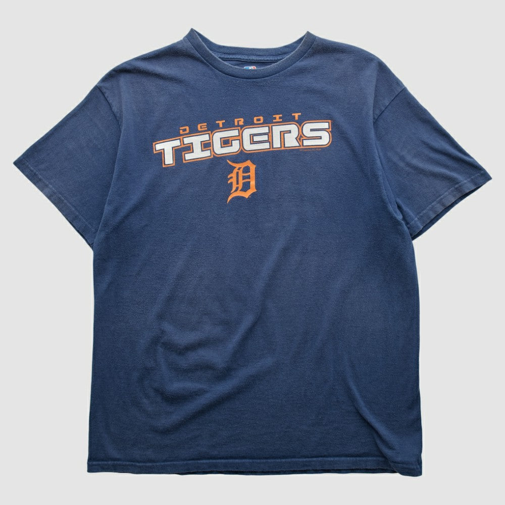 Detroit Tigers Genuine merchandise 2010s T-shirt Navy Vintage