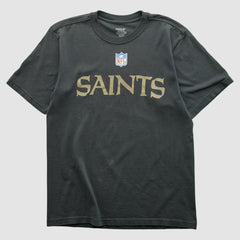 New Orleans Saints Reebok 2000s T-shirt - Charcoal Vintage for sale