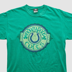 Indianapolis Colts NFL 2010s T-shirt - Green Vintage cheap
