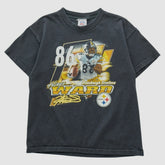 Pittsburgh Steelers NFL 2000s T-shirt - Charcoal Vintage sale