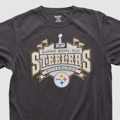 Pittsburgh Steelers Reebok 2011 T-shirt - Charcoal Vintage cheap