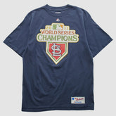 St. Louis Cardinals Majestic 2011 T-shirt Navy Vintage