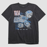 New York Giants Reebok 2011 T-shirt - Black Vintage sale